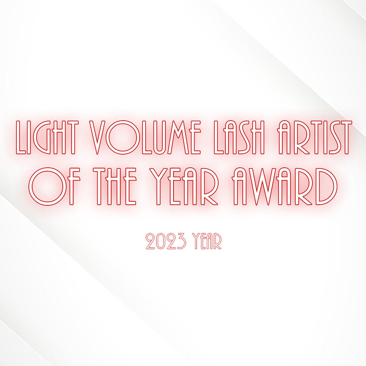LIGHT VOLUME LASH ARTIST OF THE YEAR 2023